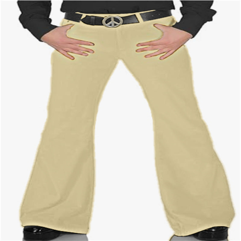 Herren Schlaghose Nadelstreifen