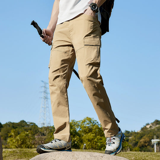 Herren Atmungsaktive Trekking-Cargohose mit Stretch und Mehrfachtaschen Shop Nory