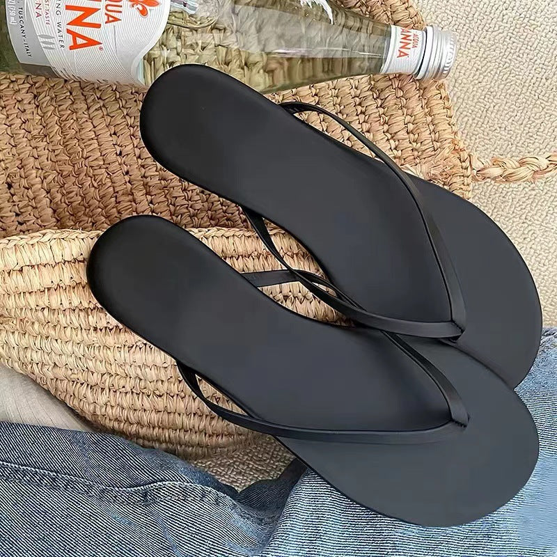 Damen Flip-Flops mit rutschfester Sohle und stylischem Riemendesign
