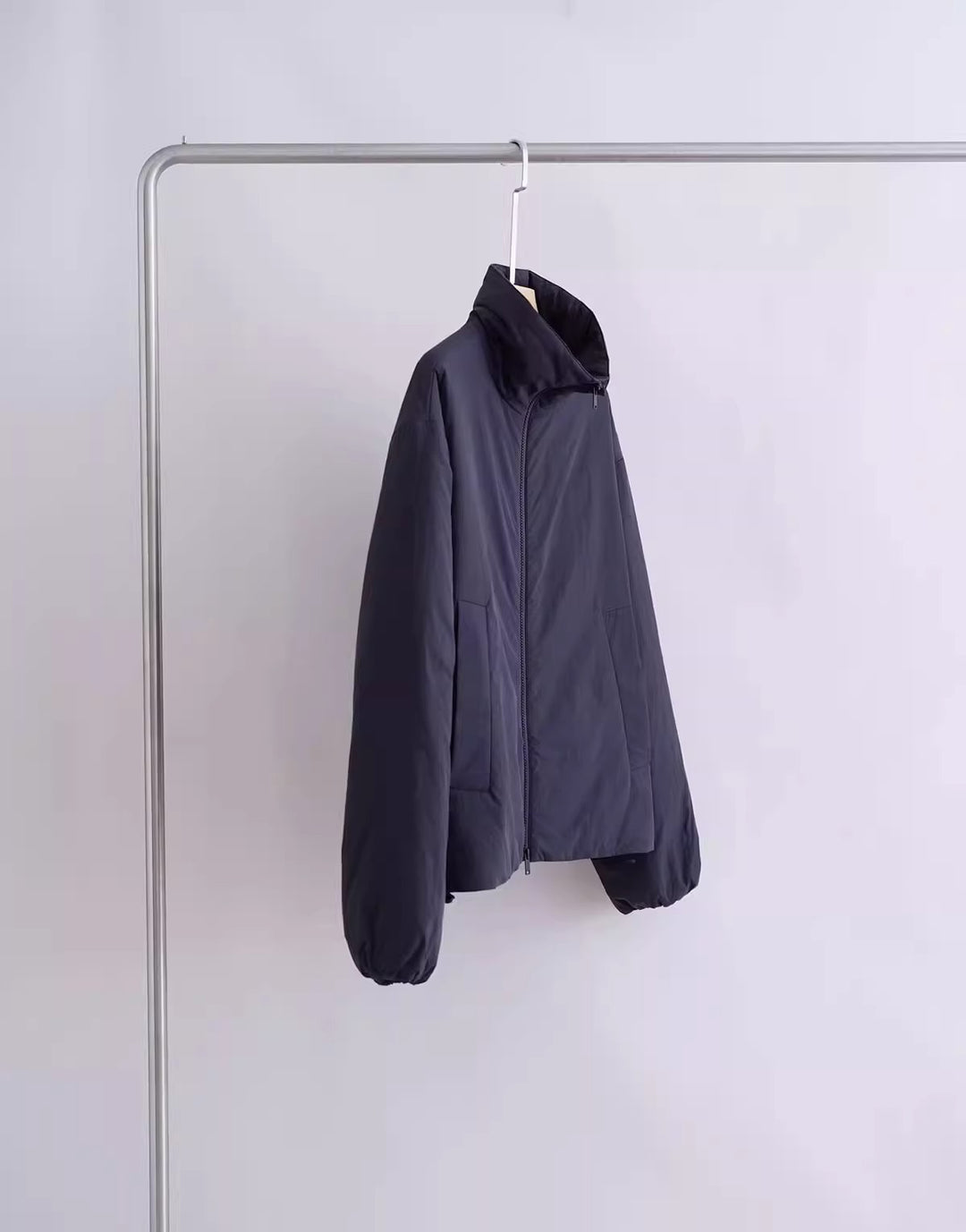 Damen Übergangsjacke mit hohem Kragen und seitlichen Taschen Shop Nory