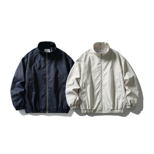 Herren Tech-Bomberjacke im Workwear-Stil mit hohem Stehkragen und elastischem Saum Shop Nory