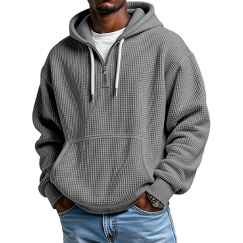 Herren Lässiger Kapuzensweater mit innovativer Struktur Shop Nory