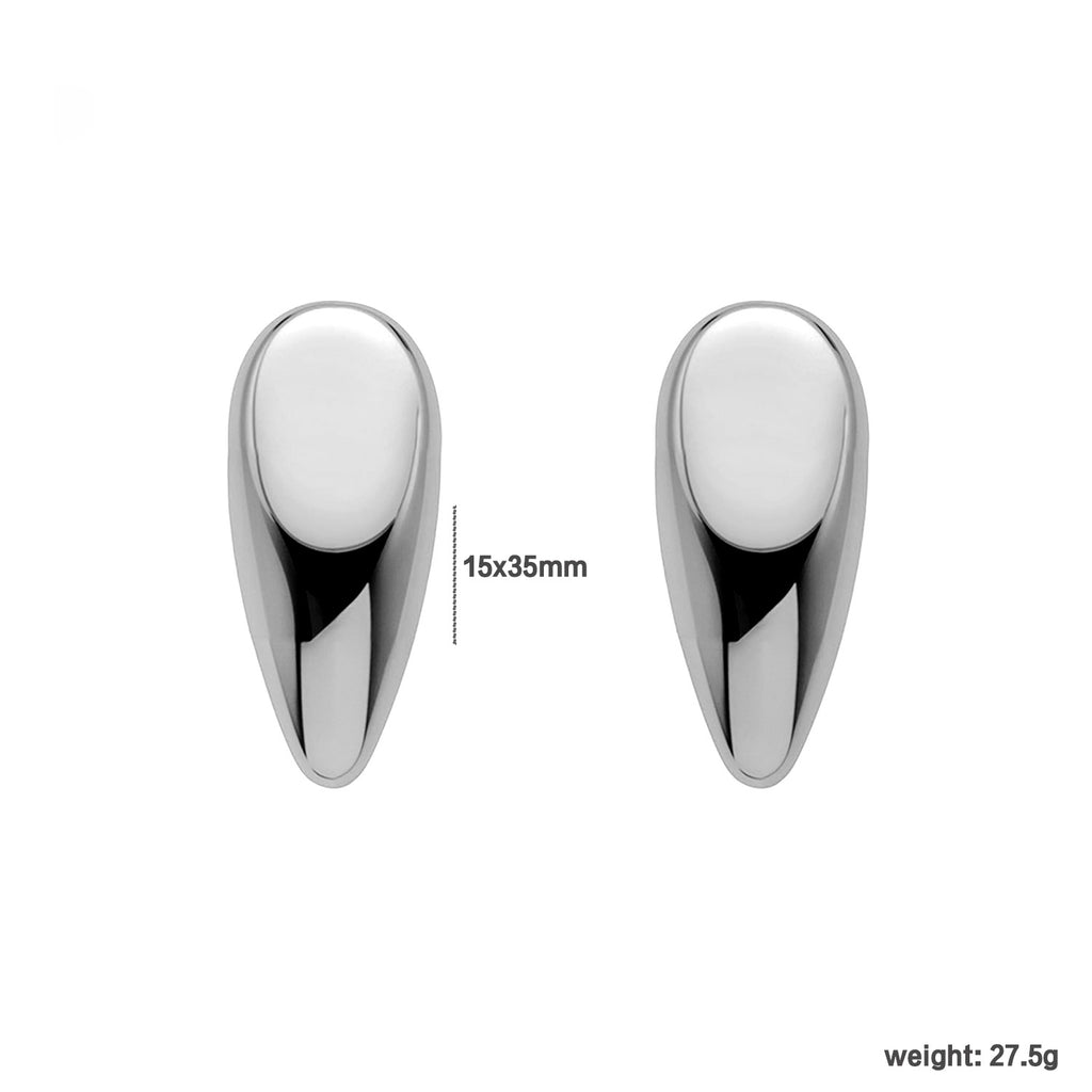 Damen modische Ohrstecker mit elegantem Tropfen-Design Shop Nory
