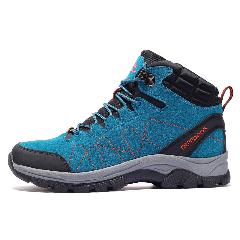 Damen robuste Wanderschuhe mit wasserdichtem Obermaterial und rutschfester Sohle