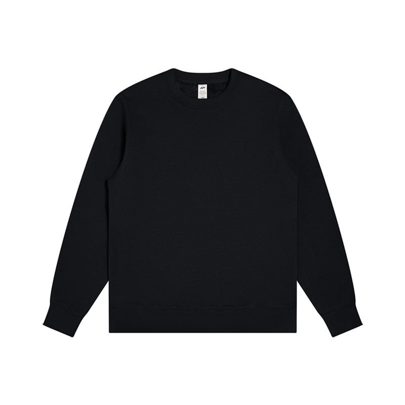 Unisex Minimalistisches Baumwoll-Sweatshirt mit Rundhals, Rippbündchen & Relaxed Fit Shop Nory
