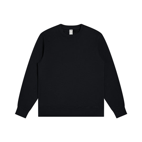 Unisex Minimalistisches Baumwoll-Sweatshirt mit Rundhals, Rippbündchen & Relaxed Fit Shop Nory
