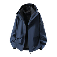Zweiteiler – Fleece-Innenjacke – Marineblau