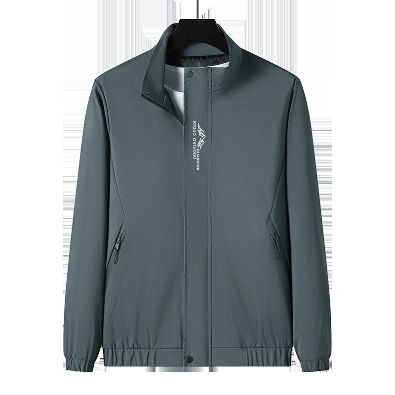 Herren Leichte Sportjacke mit hohem Kragen Shop Nory