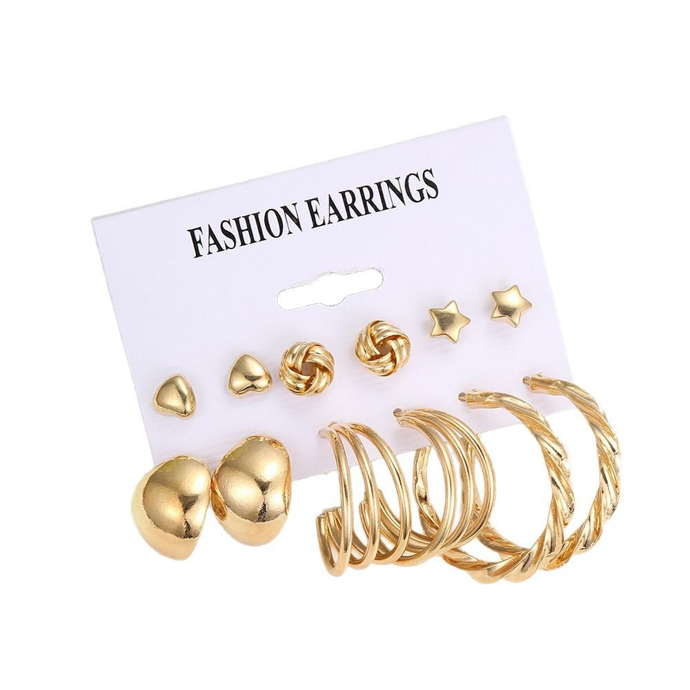 Damen Schmuckset mit vielfältigen Ohrsteckern Shop Nory
