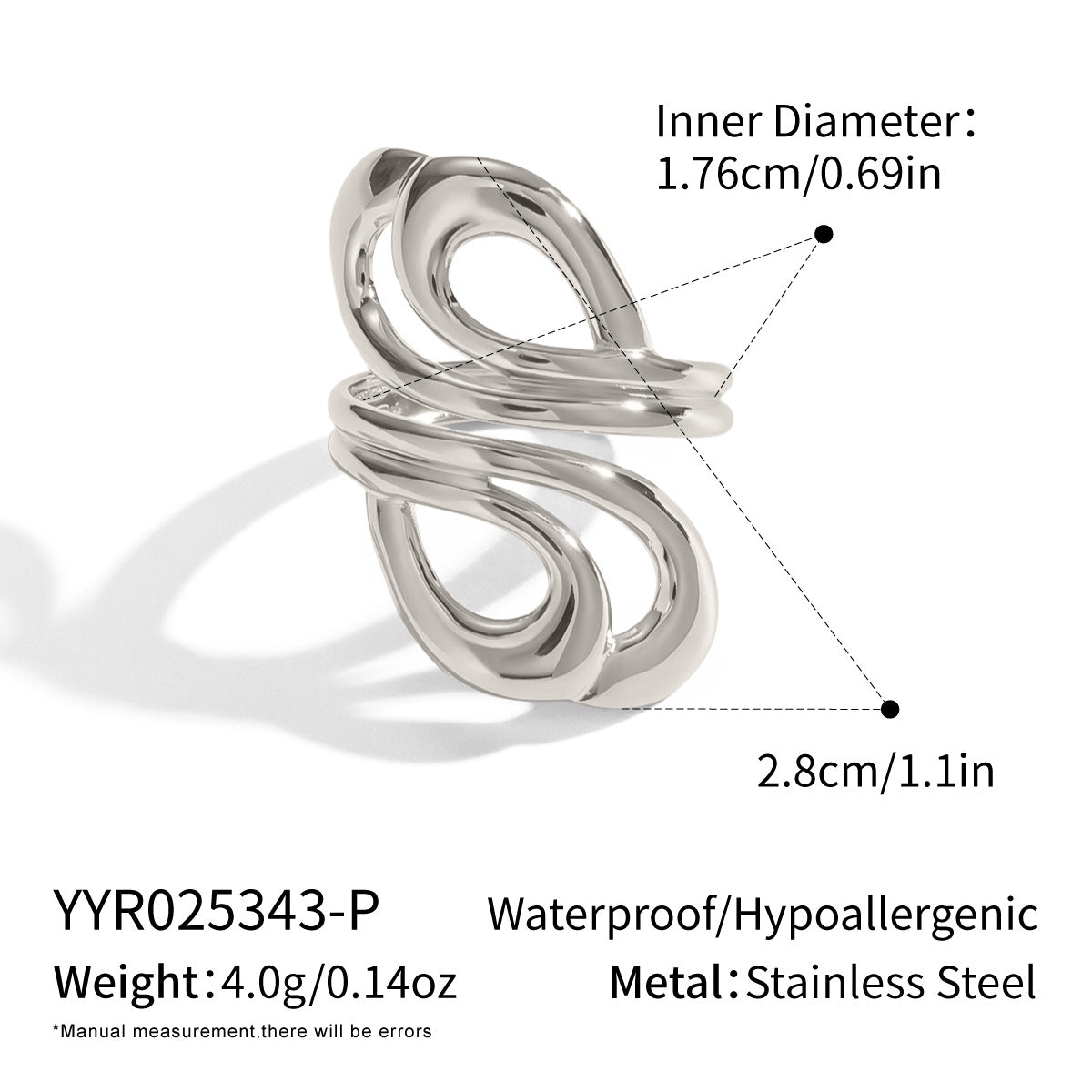 Damen Edelstahl Ring Shop Nory