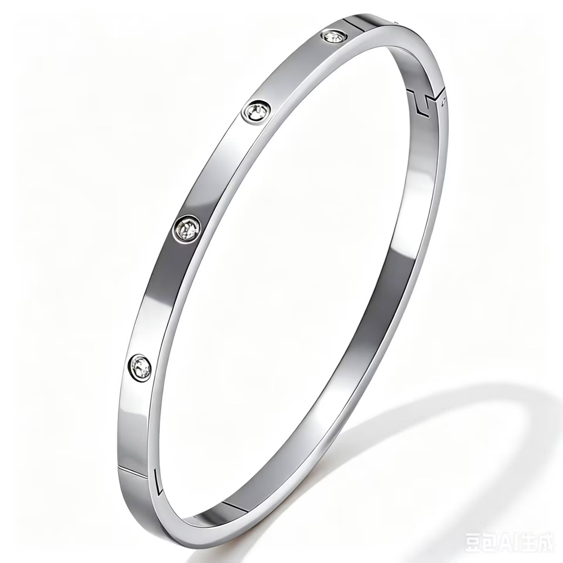 Damen Eleganter Ring aus hochwertigem Edelstahl mit funkelnden Zirkonia Shop Nory