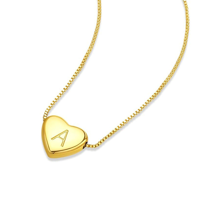 Damenkette mit personalisiertem Herzanhänger Shop Nory
