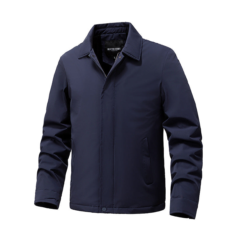 Herren Leichter wasserabweisender Stehkragen-Blouson mit Thermofutter Shop Nory
