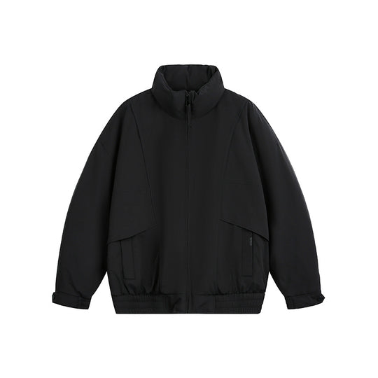 Herren Leichte Winddichte Urban-Utility Bomberjacke mit Stehkragen und elastischem Saum Shop Nory