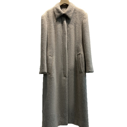 Damen Eleganter Langhaarmantel Shop Nory