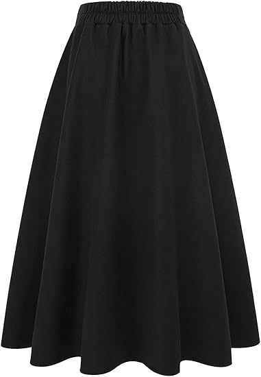 Damen Schwingender A-Linien Rock im modischen Karomuster Shopnory