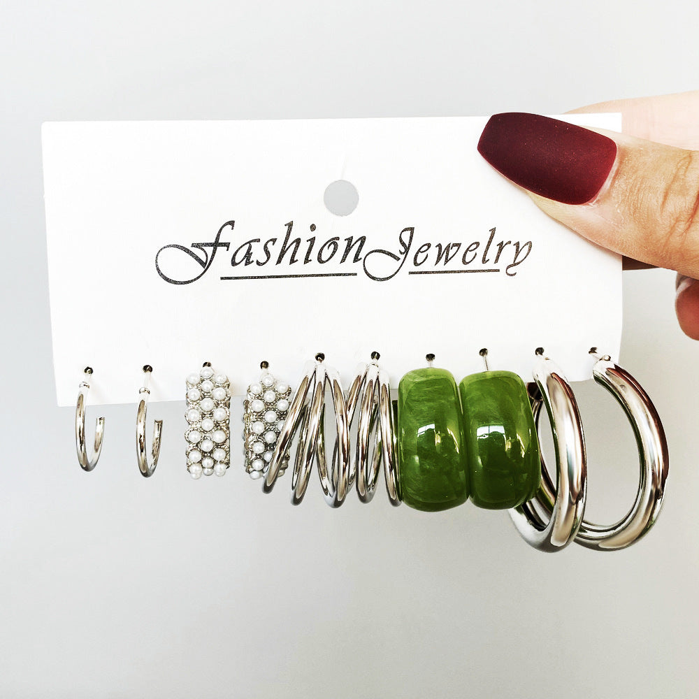 Damen Ohrstecker-Set mit vielfältigen Designs und eleganten Akzenten Shop Nory