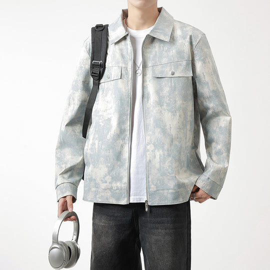 Herren Modische Arbeitsjacke im minimalistischen Design Shop Nory