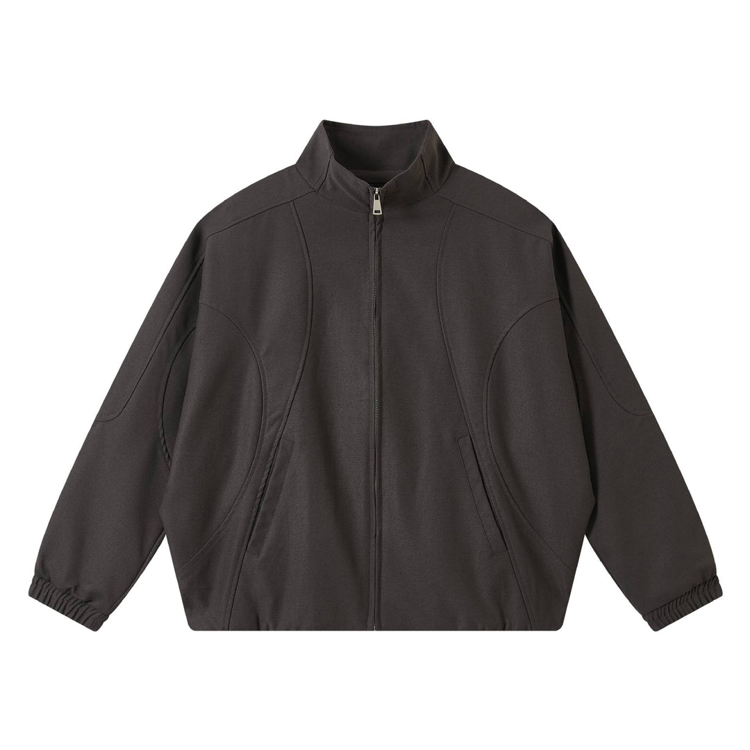 Unisex Kurz geschnittener Boxy‑Bomber mit ergonomischen Teilungsnähten und elastischen Bündchen Shop Nory