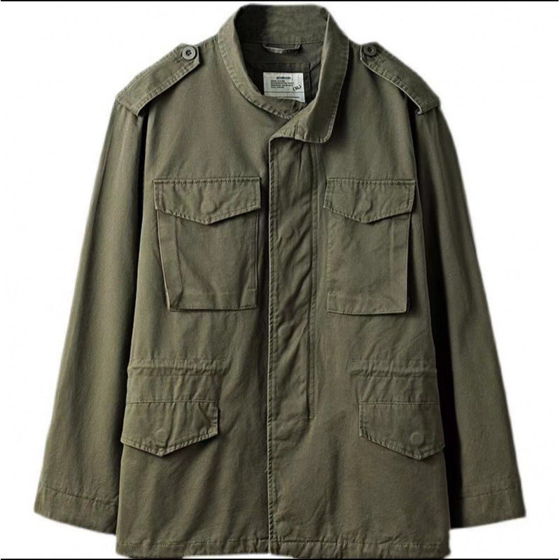 Herren Feldjacke im Militärstil mit Epauletten Shop Nory