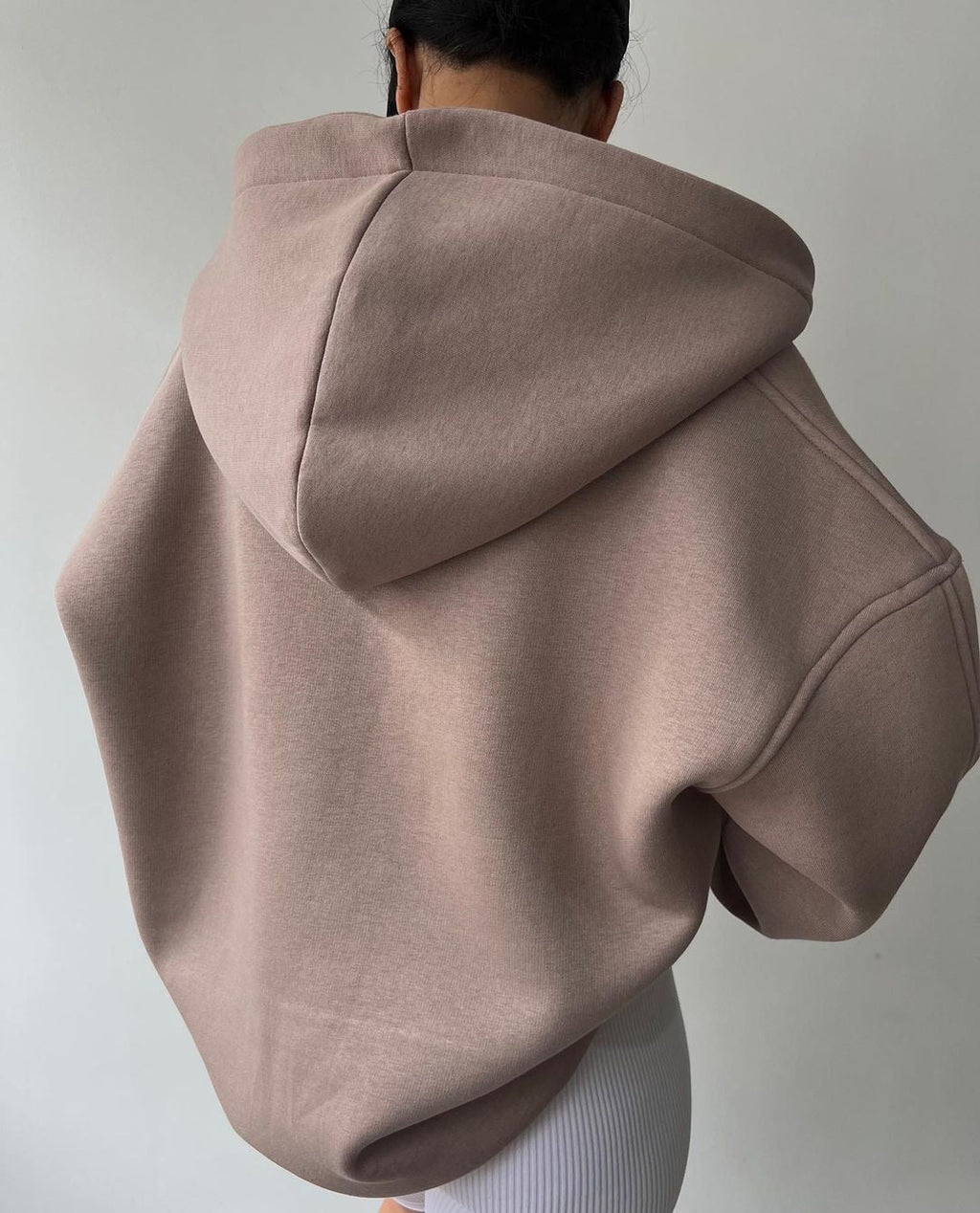 Damen oversized Kapuzenpullover
