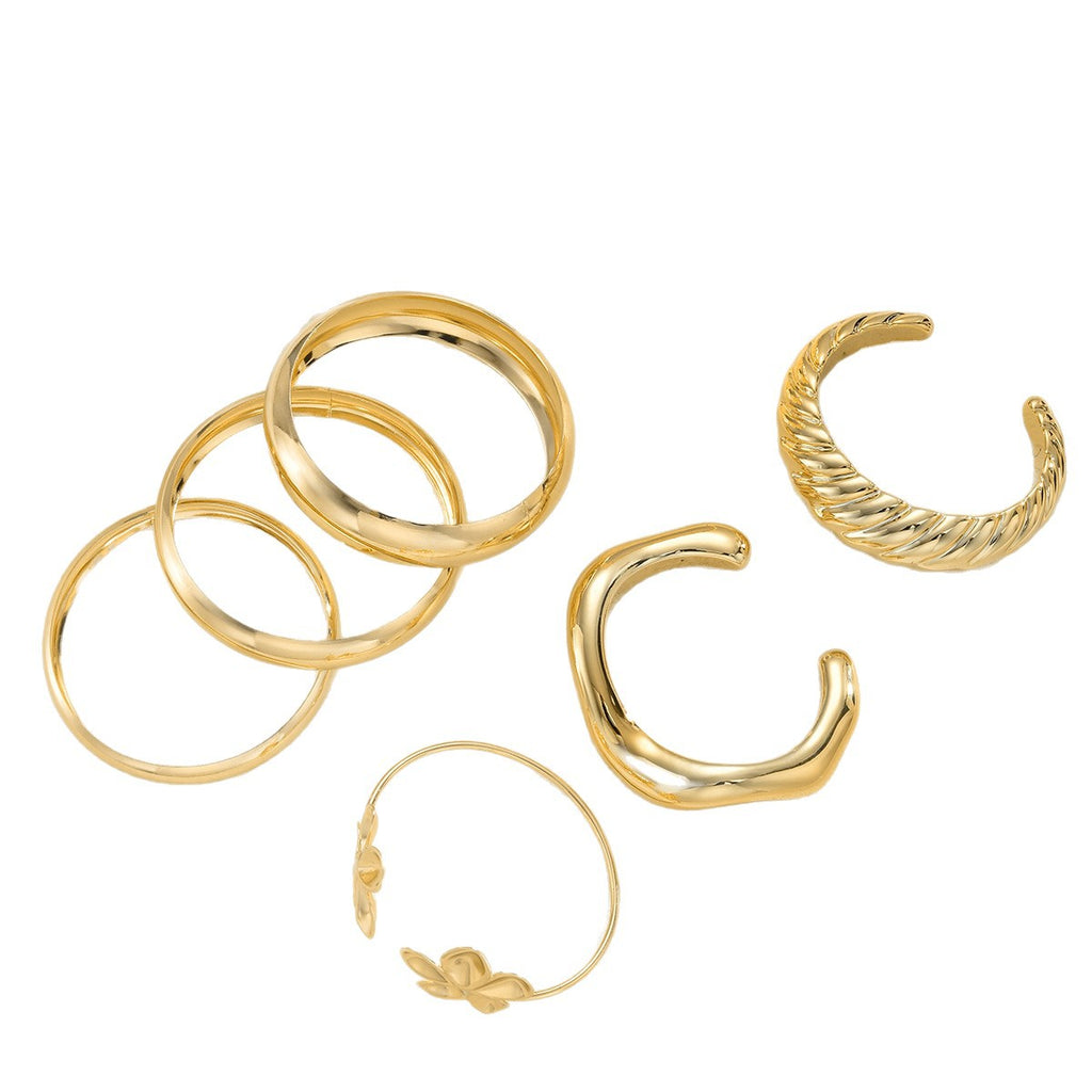Damen Armreifen mit floralem Design Shop Nory