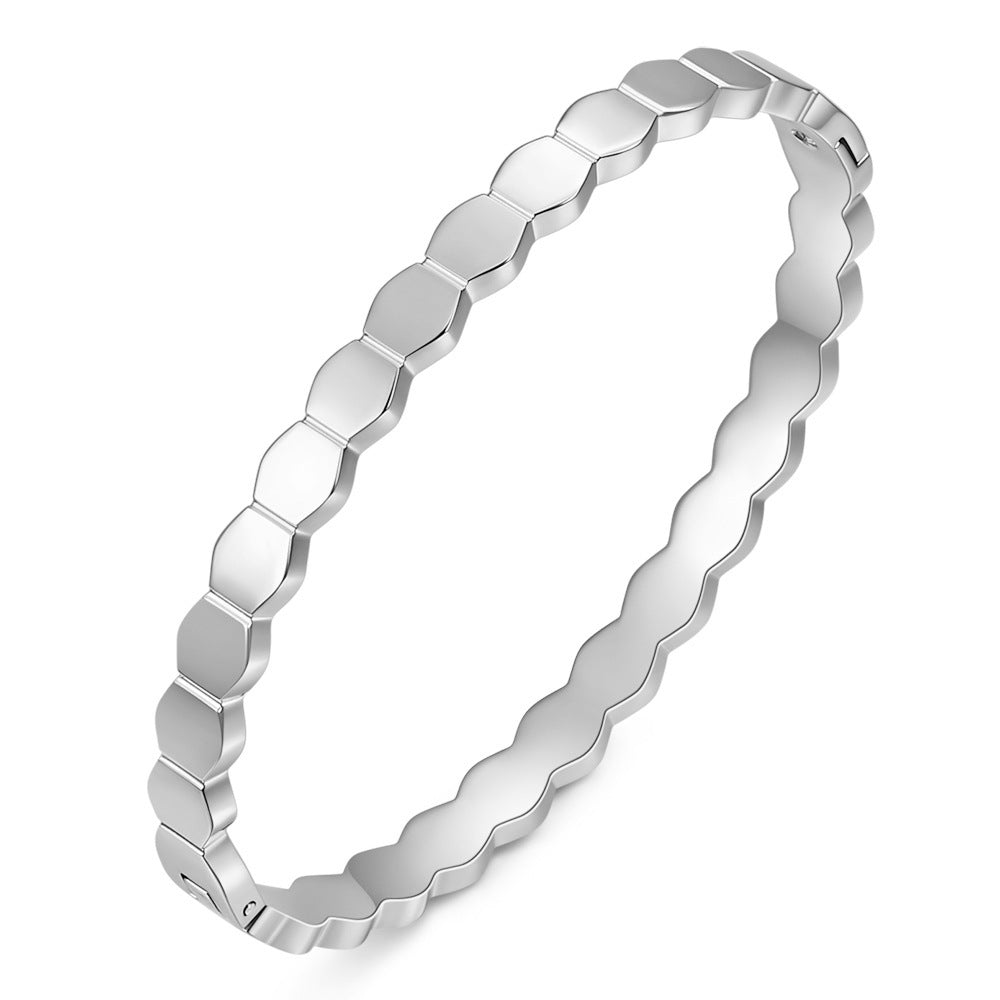 Damen Armreif mit modernem geometrischem Design Shop Nory