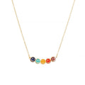 Frauen Playful Smiley Face Charm Halskette Shop Nory