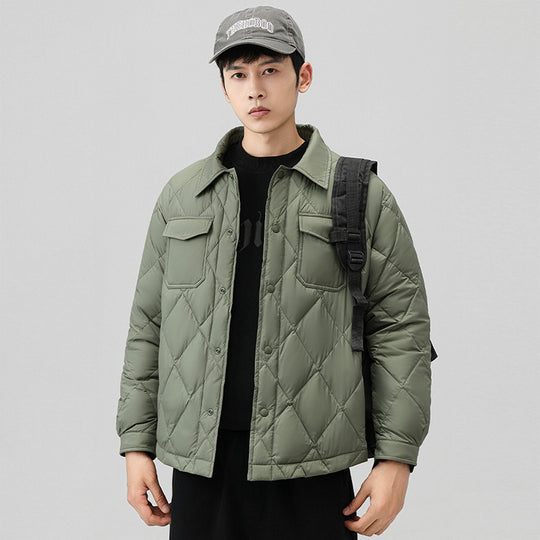 Herren Modische Steppjacke mit Taschen Shop Nory