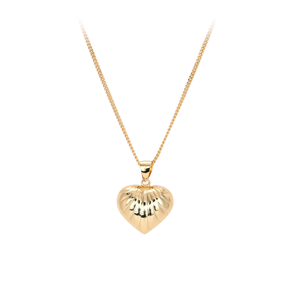 Damen Halskette mit herzförmigem Anhänger aus hochwertigem 925 Sterling Silber Shop Nory