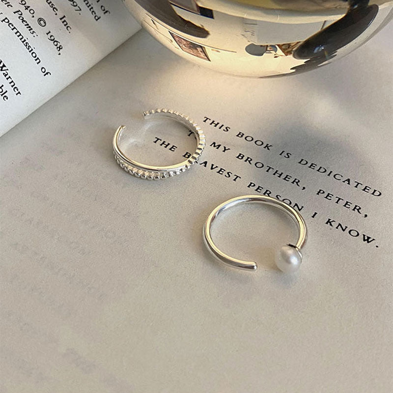Damen zierlicher und filigraner Ring mit kunstvollem Design Shop Nory
