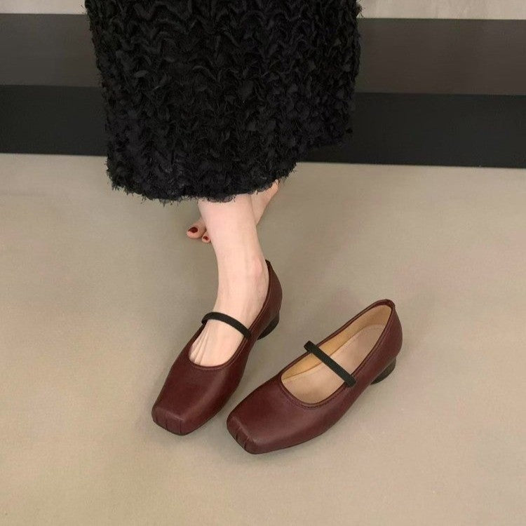 Damen Ballerinas mit elegantem Riemchen und komfortabler Passform
