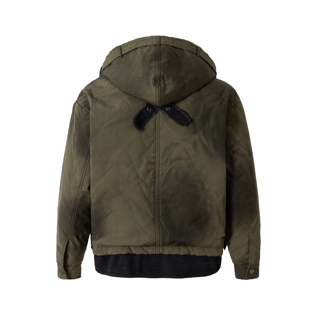 Herren Kurzer Field-Parka mit modularer Innenlage, Kapuze und Cargo‑Taschen Shop Nory