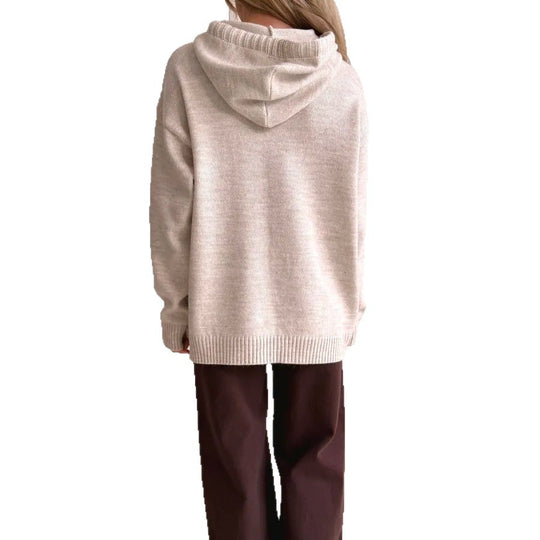 Damen Bequemer Kapuzenpullover
