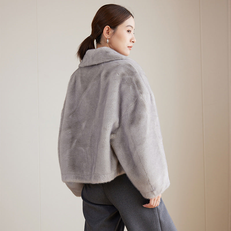 Damen Fleecejacke mit Kragen Shop Nory