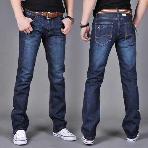 Herren Slim-Fit Jeans mit elastischem Bund und hohem Tragekomfort