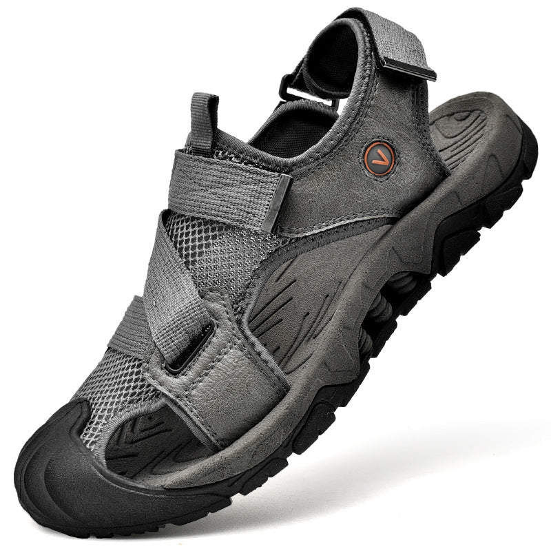 Herren Sportliche Outdoor-Sandalen mit rutschfester Sohle und individuell verstellbaren Riemen Shopnory