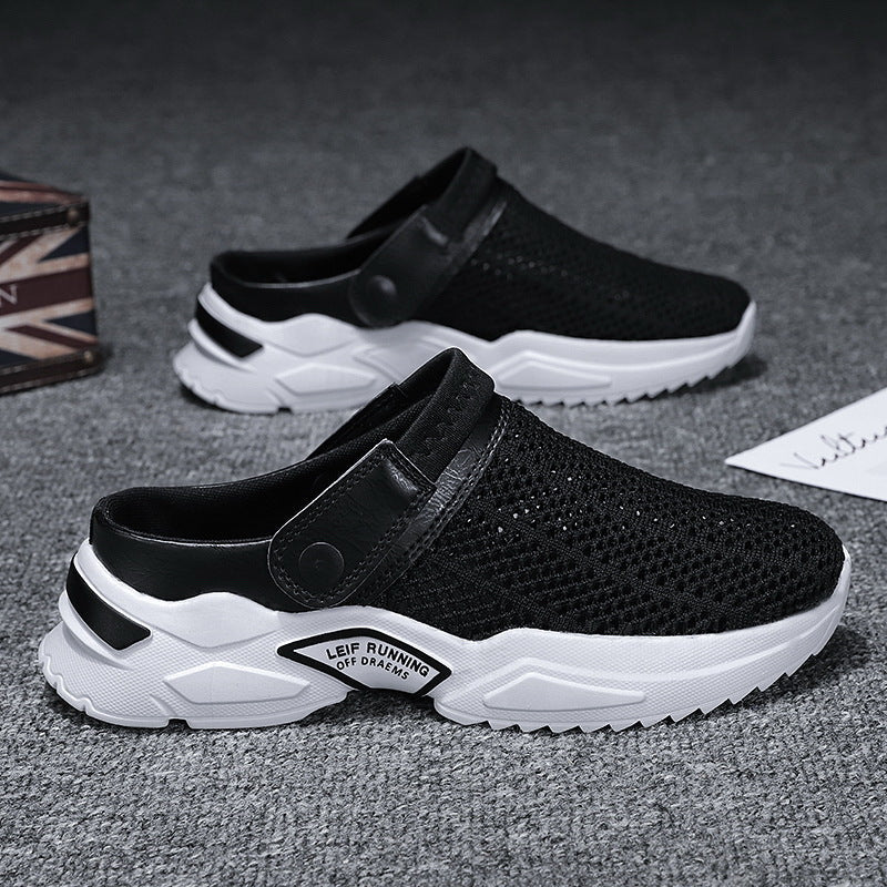 Damen Atmungsaktive Clogs mit rutschfester Sohle und flexiblem Obermaterial