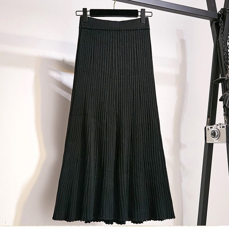 Damen Fließender Plisseerock Shop Nory