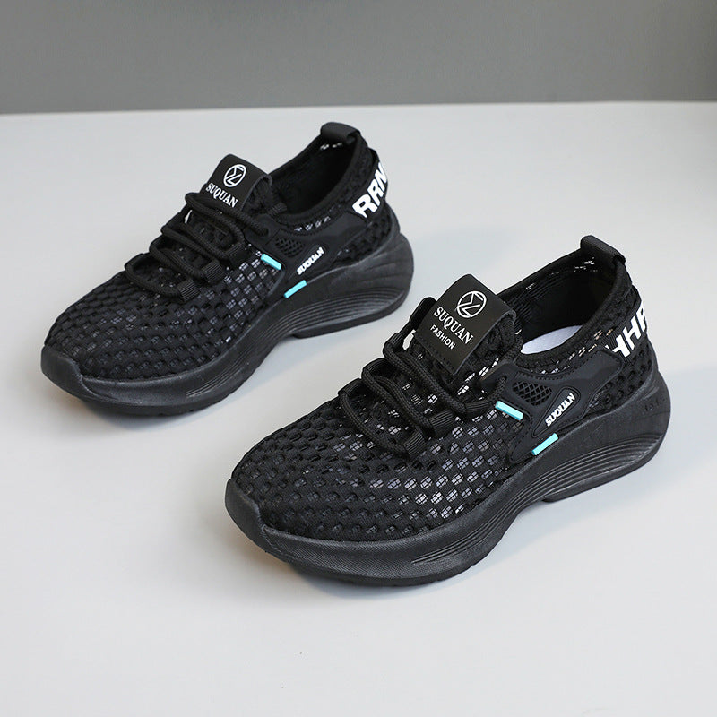Damen atmungsaktive Sneaker mit rutschfester Sohle und innovativer Dämpfungstechnologie