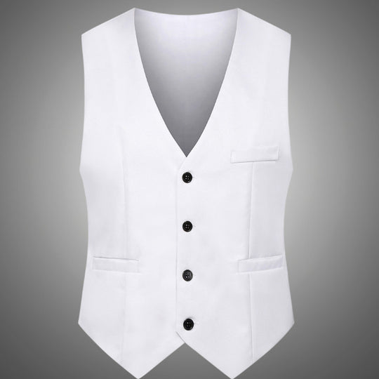 Herren Elegante Business-Weste mit V-Ausschnitt und taillierter Silhouette Shop Nory