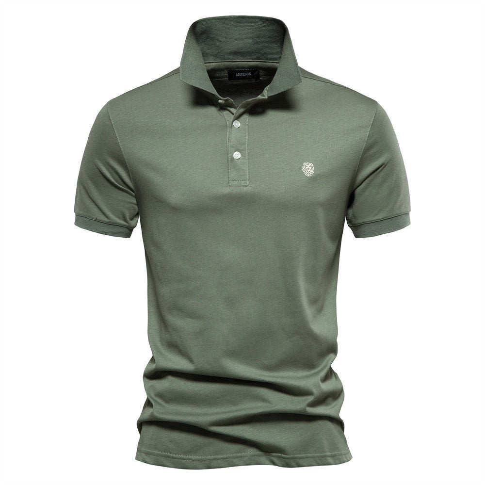 Herren Polo-Shirt mit feiner Piqué-Struktur und klassischem Kragen