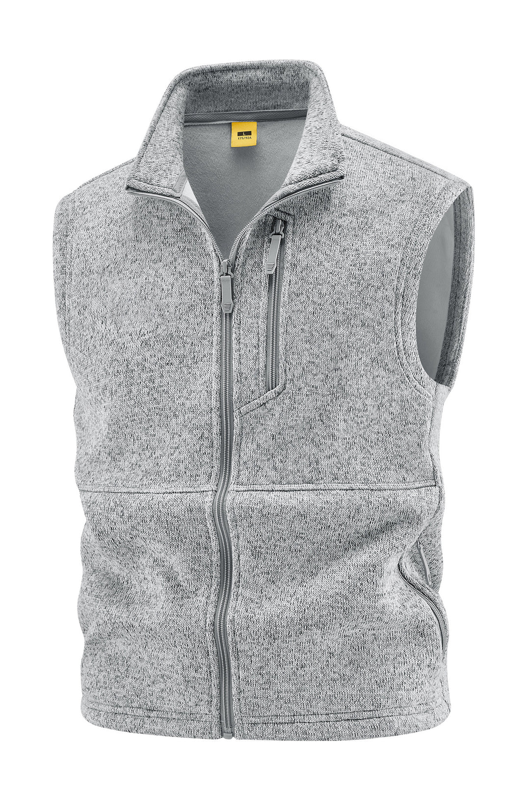 Herren Fleeceweste mit hohem Stehkragen, Brustreißverschluss und Seitentaschen Shop Nory