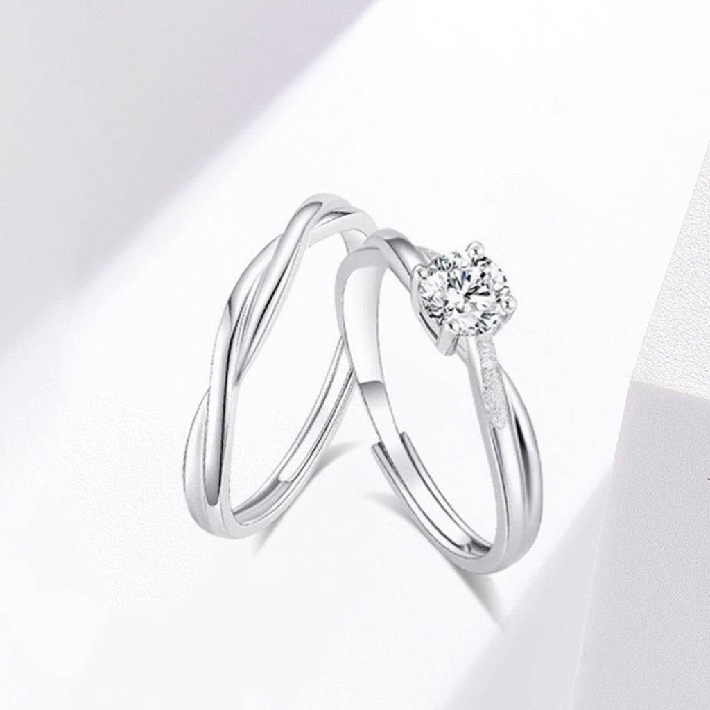 Damen Verführerischer Ring mit funkelndem Zirkonia Shop Nory