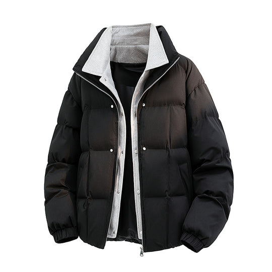 Herren Gepolsterte Steppjacke mit Thermofutter und hohem Kragen Shop Nory