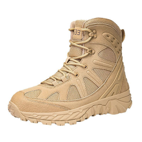Damen Trekkingstiefel mit rutschfester Sohle und atmungsaktivem Obermaterial
