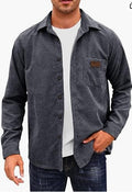 Herren Cordhemd