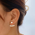Damen Ohrringe mit elegantem Perlendesign Shop Nory