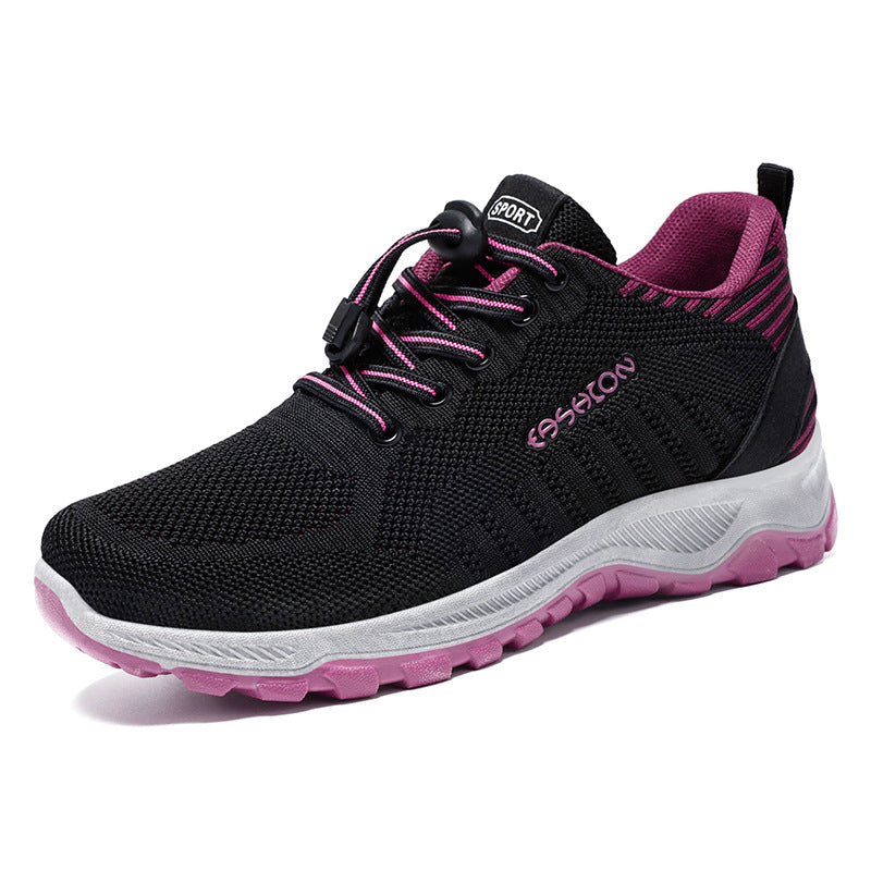 Herren nan flexible Mesh-Trailrunner mit stoßdämpfender EVA-Zwischensohle, Schnellzug-Schnürung und griffiger Outdoor-Profilsohle Shop Nory