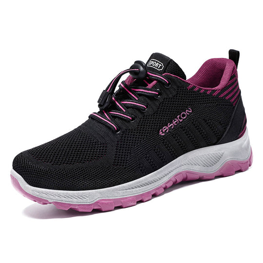 Herren nan flexible Mesh-Trailrunner mit stoßdämpfender EVA-Zwischensohle, Schnellzug-Schnürung und griffiger Outdoor-Profilsohle Shop Nory